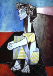 Πινακας σε καμβά PICASSO - JACQUELINE WITH CROSSED HANDS