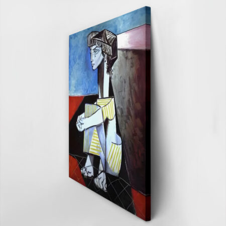 Πινακας σε καμβά PICASSO - JACQUELINE WITH CROSSED HANDS - Pablo Picasso Sticky 2