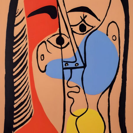 Πινακας σε καμβά PICASSO - JACQUELINE WITH STRAIGHT HAIR - Pablo Picasso Sticky 5