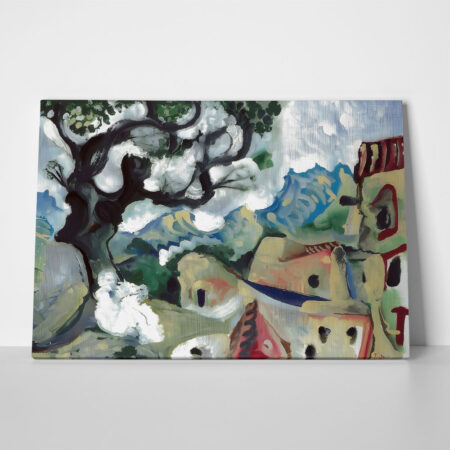 Πινακας σε καμβά PICASSO - LANDSCAPE IN THE PROVENCE - Pablo Picasso