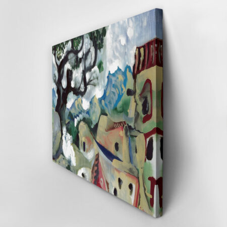 Πινακας σε καμβά PICASSO - LANDSCAPE IN THE PROVENCE - Pablo Picasso Sticky 2
