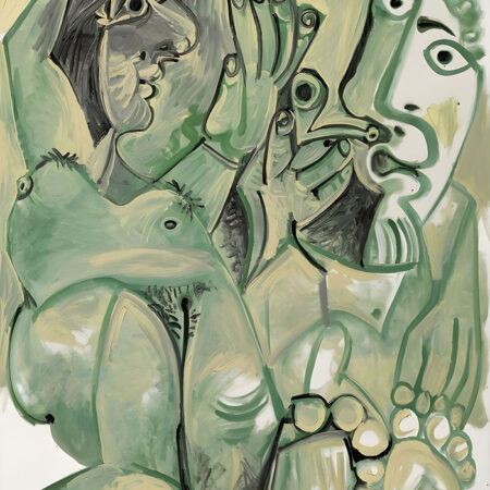 Πινακας σε καμβά PICASSO - MAN AND WOMAN 1968 - Pablo Picasso Sticky 5