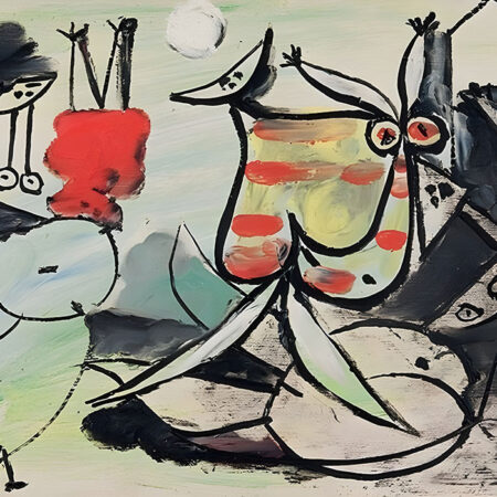 Πινακας σε καμβά PICASSO - MAN AND WOMAN - Pablo Picasso Sticky 5