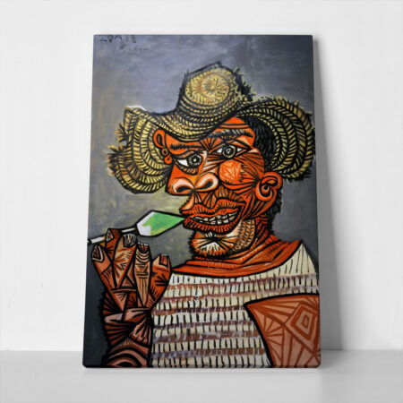 Πινακας σε καμβά PICASSO - MAN WITH A LOLLIPOP - Pablo Picasso