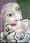 Πινακας σε καμβά PICASSO - MARIE THERESE LEANING