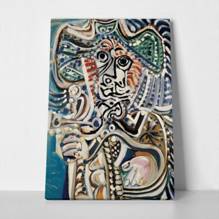 Πινακας σε καμβά PICASSO - MUSKETEER WITH SWORD - Pablo Picasso