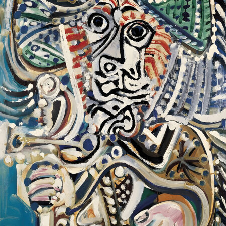 Πινακας σε καμβά PICASSO - MUSKETEER WITH SWORD - Pablo Picasso Sticky 5