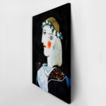 Πινακας σε καμβά PICASSO - PORTRAIT OF MARIE THERESE WALTER WITH GARLAND
