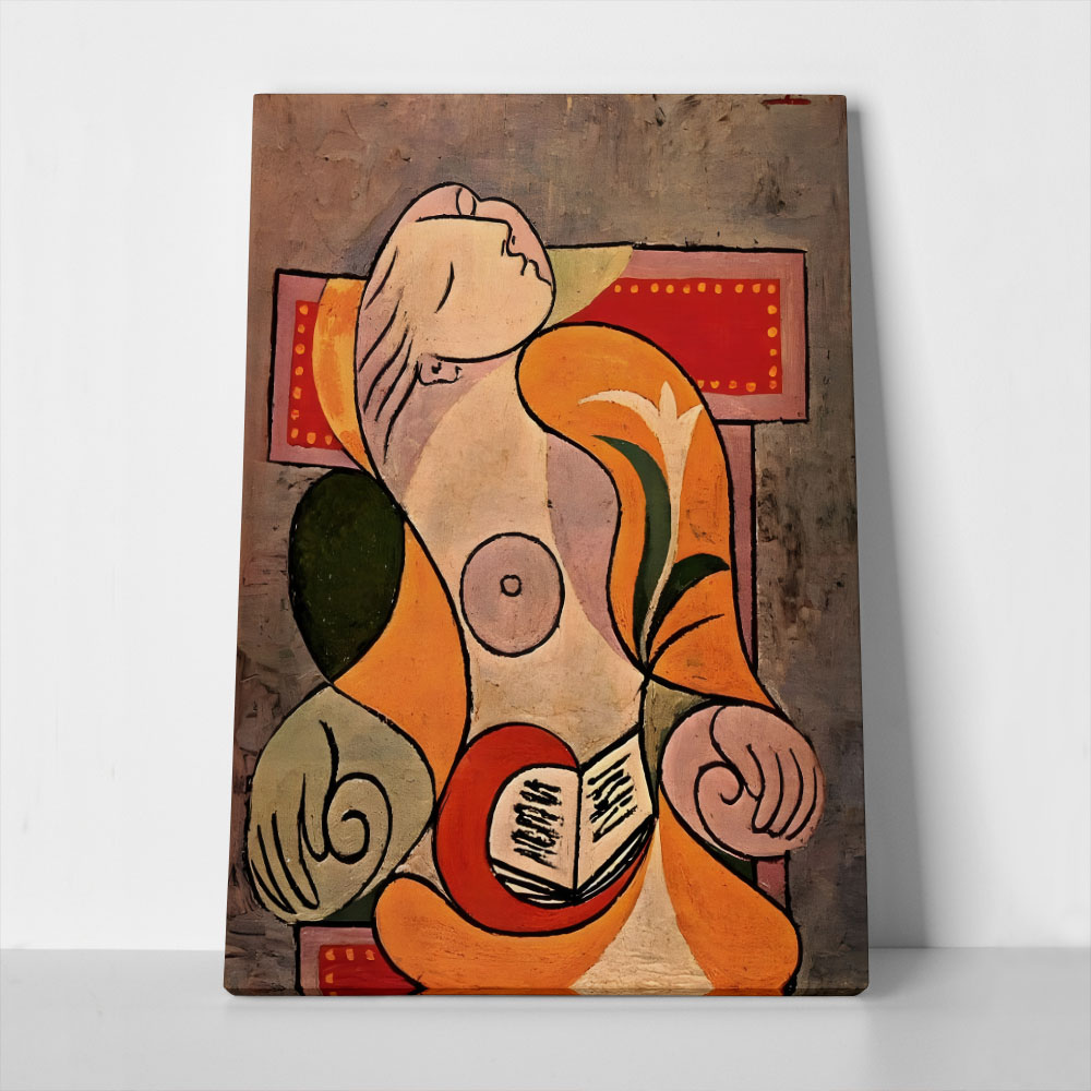 Πινακας σε καμβά PICASSO - READING
