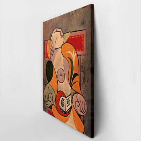 Πινακας σε καμβά PICASSO - READING - Pablo Picasso Sticky 2