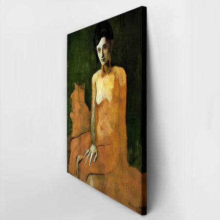 Πινακας σε καμβά PICASSO - SEATED FEMALE NUDE - Pablo Picasso Sticky 2