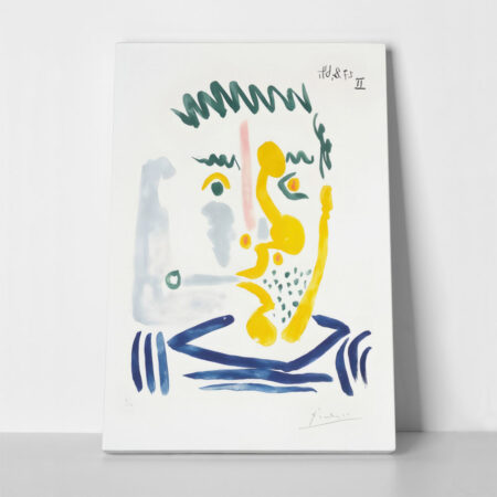 Πινακας σε καμβά PICASSO - SMOKER - Pablo Picasso