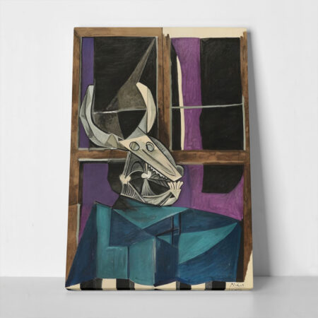 Πινακας σε καμβά PICASSO - STILL LIFE WITH BULL'S SKULL - Pablo Picasso