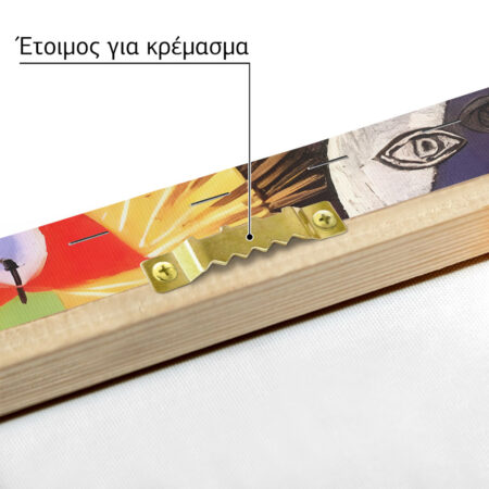 Πινακας σε καμβά PICASSO - STILL LIFE WITH CANDLE - Pablo Picasso Sticky 4