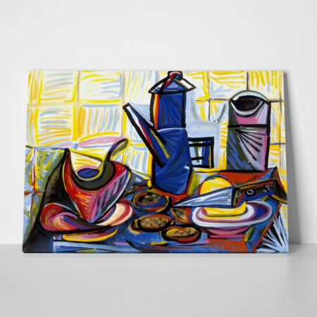 Πινακας σε καμβά PICASSO - STILL LIFE WITH COFFEEPOT - Pablo Picasso