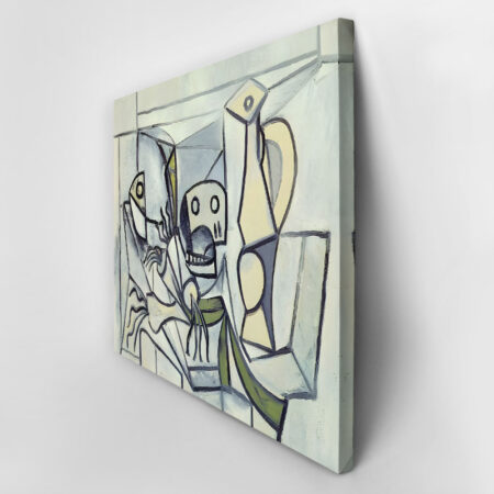 Πινακας σε καμβά PICASSO - STILL LIFE WITH SKULL LEEKS AND PITCHER - Pablo Picasso Sticky 2