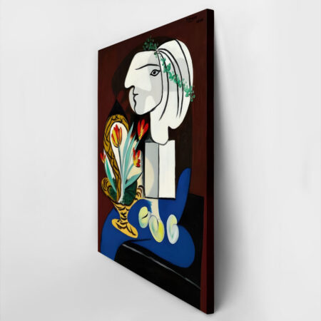 Πινακας σε καμβά PICASSO - STILL LIFE WITH TULIPS - Pablo Picasso Sticky 2