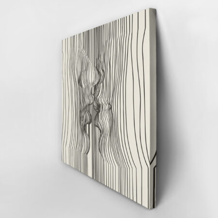 Πίνακας σε καμβά PICASSO - THE KISS LINEART SQUARE - Pablo Picasso Sticky 3