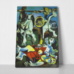 Πινακας σε καμβά PICASSO - THE RAPE OF THE SABINE WOMEN