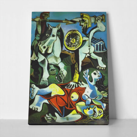 Πινακας σε καμβά PICASSO - THE RAPE OF THE SABINE WOMEN - Pablo Picasso