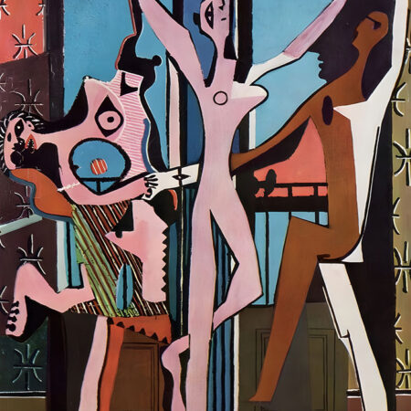 Πινακας σε καμβά PICASSO - THE THREE DANCERS - Pablo Picasso Sticky 5