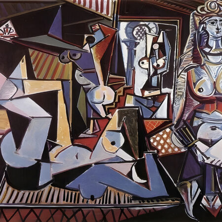 Πινακας σε καμβά PICASSO - THE WOMEN OF ALGIERS - Pablo Picasso Sticky 5
