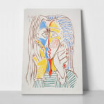 Πινακας σε καμβά PICASSO - VISAGE 1962