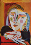 Πινακας σε καμβά PICASSO - WOMAN BY THE WINDOW