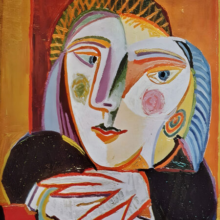 Πινακας σε καμβά PICASSO - WOMAN BY THE WINDOW - Pablo Picasso Sticky 5