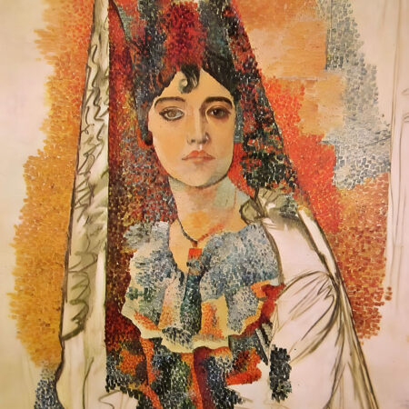 Πινακας σε καμβά PICASSO - WOMAN WITH A MANTILLA - Pablo Picasso Sticky 5