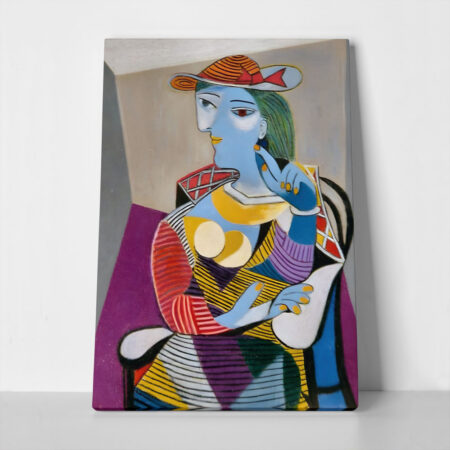 Πινακας σε καμβά PICASSO – PORTRAIT OF MARIE THERESE 1937 - Pablo Picasso