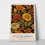 Πινακας σε καμβά WILLIAM MORRIS - AUTUMN FLOWER 2