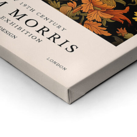 Πινακας σε καμβά WILLIAM MORRIS - AUTUMN FLOWER 2 - William Morris Sticky 1