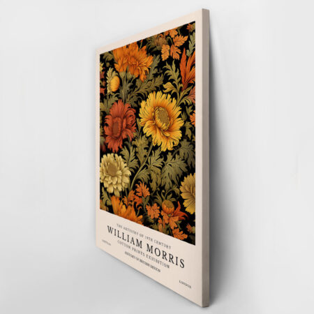 Πινακας σε καμβά WILLIAM MORRIS - AUTUMN FLOWER 2 - William Morris Sticky 2