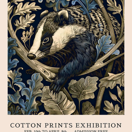 Πινακας σε καμβά WILLIAM MORRIS - BADGER - William Morris Sticky 5
