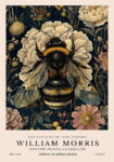 Πινακας σε καμβά WILLIAM MORRIS - BEE 2