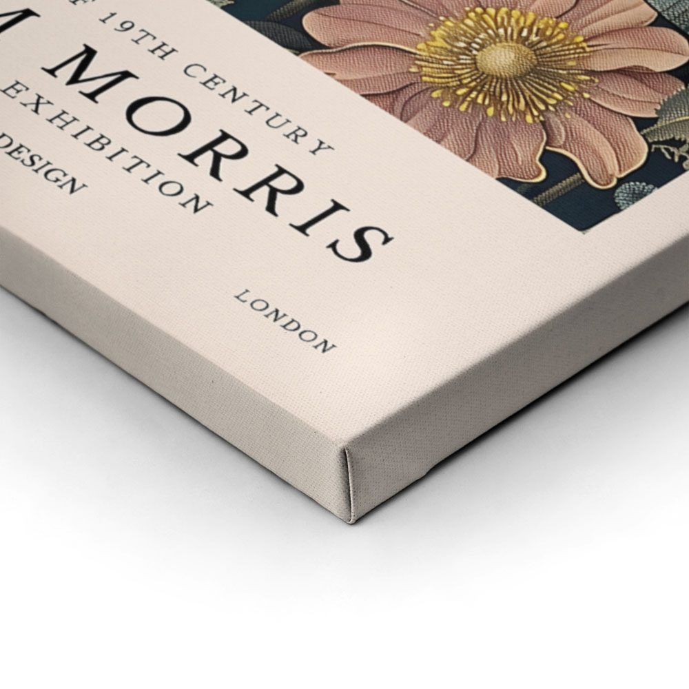 Πινακας σε καμβά WILLIAM MORRIS - BEE 2