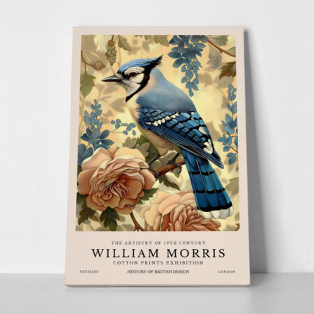 Πινακας σε καμβά WILLIAM MORRIS - BIRD 3