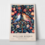 Πινακας σε καμβά WILLIAM MORRIS - BIRD 4