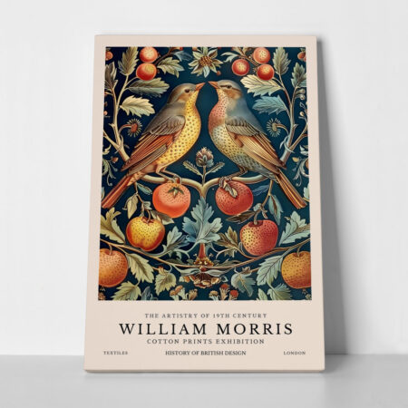 Πινακας σε καμβά WILLIAM MORRIS - BIRD 7