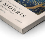 Πινακας σε καμβά WILLIAM MORRIS - BLUE MOON AND STARS 1