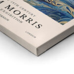 Πινακας σε καμβά WILLIAM MORRIS - BLUE MOON AND STARS 3