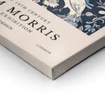 Πινακας σε καμβά WILLIAM MORRIS - BLUE PEACOCK PATTERN 1