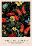 Πινακας σε καμβά WILLIAM MORRIS - BUTTERFLIES