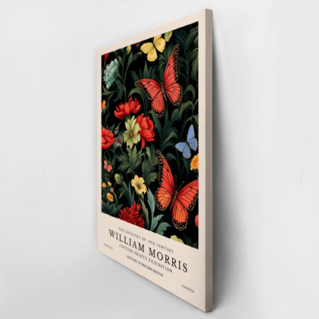 Πινακας σε καμβά WILLIAM MORRIS - BUTTERFLIES - William Morris Sticky 2