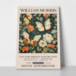 Πινακας σε καμβά WILLIAM MORRIS - BUTTERFLY 10