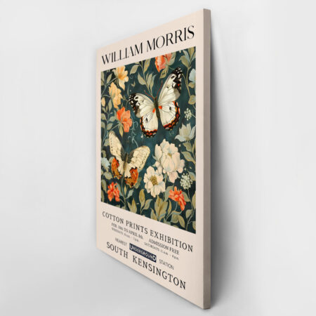 Πινακας σε καμβά WILLIAM MORRIS - BUTTERFLY 10 - William Morris Sticky 2