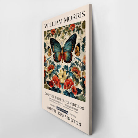 Πινακας σε καμβά WILLIAM MORRIS - BUTTERFLY 12 - William Morris Sticky 2