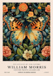 Πινακας σε καμβά WILLIAM MORRIS - BUTTERFLY 13