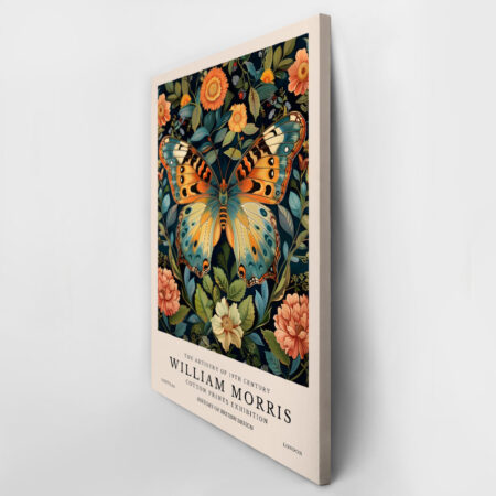 Πινακας σε καμβά WILLIAM MORRIS - BUTTERFLY 13 - William Morris Sticky 2